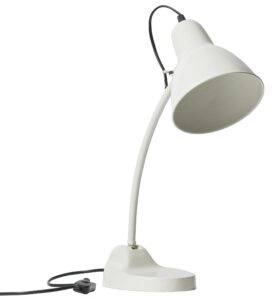 Hoorns Bílá kovová stolní lampa Artio Hoorns