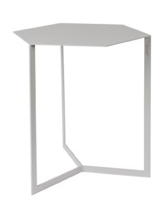 Světle šedý kovový konferenční stolek ZUIVER MATRIX 45 x 38 cm Zuiver