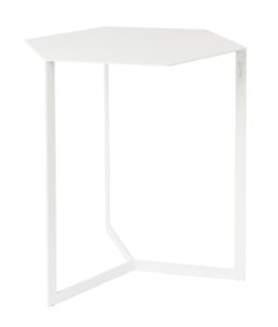Bílý kovový konferenční stolek ZUIVER MATRIX 45 x 38 cm Zuiver
