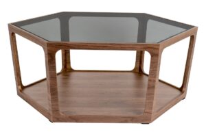 Skleněný konferenční stolek DUTCHBONE Sita 92