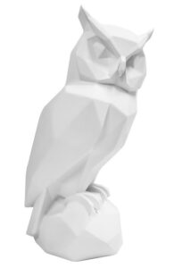 Time for home Bílá dekorativní soška Origami Owl Time for home