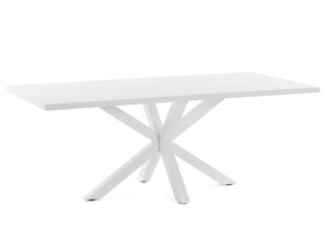 Bílý dřevěný jídelní stůl LaForma Arya 180x100 cm LaForma