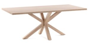 Přírodní dřevěný jídelní stůl LaForma Arya 160 x 100 cm LaForma