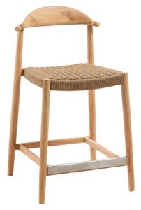 Dřevěná barová židle LaForma Glynis 94 cm LaForma