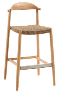 Dřevěná barová židle LaForma Glynis 109 cm LaForma