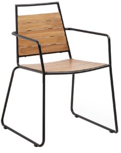 Přírodní dřevěná zahradní židle LaForma Komfort LaForma