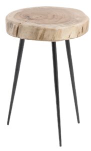 Dřevěný odkládací stolek LaForma Rousy II. 35 cm LaForma