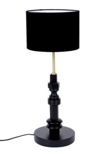 Černá stolní lampa ZUIVER TOTEM Zuiver