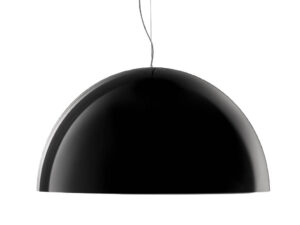 Černé závěsné světlo Pedrali L002S/BA 52 cm Pedrali