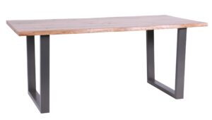 Moebel Living Masivní dubový jídelní stůl Axel 160x90 cm Moebel Living