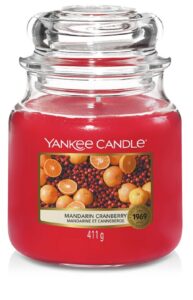 Střední vonná svíčka Yankee Candle Mandarin Cranberry Yankee Candle