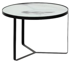 Hoorns Skleněný konferenční stolek Corbie 55 cm Hoorns