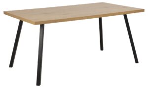 SCANDI Dubový jídelní stůl Gamble 160x90 cm s podnoží do "A" SCANDI