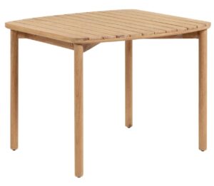 Dřevěný zahradní stůl LaForma Sheryl 90 x 90 cm LaForma