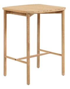 Dřevěný zahradní barový stůl LaForma Sheryl 75 x 75 cm LaForma
