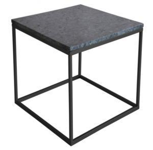 Černý žulový konferenční stolek RGE Accent s černou podnoží 53 cm RGE