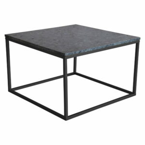 Černý žulový konferenční stolek RGE Accent s černou podnoží 75 cm RGE