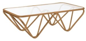 Přírodní ratanový konferenční stolek RGE Jura 144 x75 cm RGE