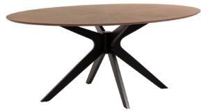 Dřevěný ořechový jídelní stůl LaForma Naanim 180x110 cm LaForma