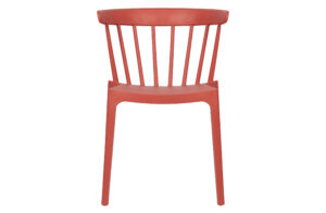 Hoorns Melounově červená plastová jídelní židle Marbel Hoorns