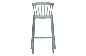 Hoorns Zelená plastová barová židle Marbel Hoorns