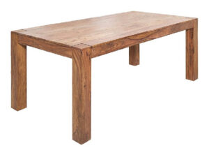 Moebel Living Masivní dřevěný jídelní stůl Kaskar 160x90 cm Moebel Living