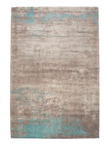 Moebel Living Šedo modrý bavlněný koberec Charlize 240 x 160 cm Moebel Living