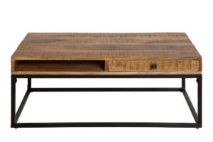 Moebel Living Masivní dřevěný konferenční stolek Fabio 100 x 60 cm II. Moebel Living