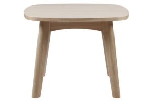 SCANDI Přírodní dubový konferenční stolek Aiko Small 58 x 58 cm SCANDI