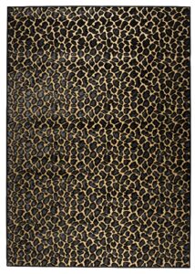 Černý koberec Bold Monkey It´s A Wild World Baby Panther 170x240 cm Bold Monkey