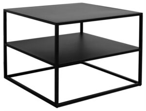 SCANDI Černý konferenční stolek Renna II. 60 cm SCANDI