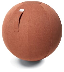 Oranžový sedací / gymnastický míč  VLUV SOVA Ø 65 VLUV
