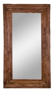 Nordic Living Masivní dřevěné závěsné zrcadlo Grane 101 x 180 cm Nordic Living