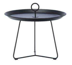 Černý kovový konferenční stolek HOUE Eyelet 59 cm Houe