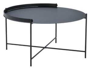 Černý kovový konferenční stolek HOUE Edge 76 cm Houe