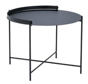 Černý kovový konferenční stolek HOUE Edge 62 cm Houe