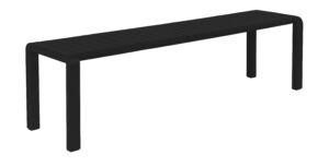 Černá kovová zahradní lavice ZUIVER VONDEL 175 x 45 cm Zuiver