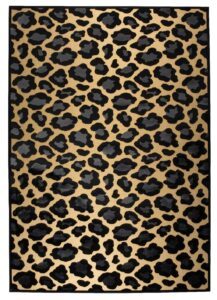 Černý koberec Bold Monkey It´s A Wild World Mama Panther 200x300 cm Bold Monkey