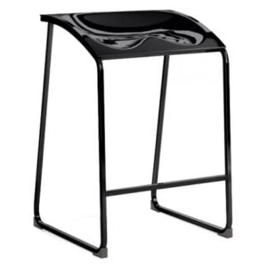 Pedrali Černá plastová barová židle Arod 500 Pedrali