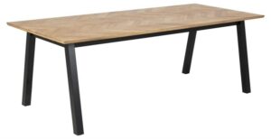 SCANDI Dřevěný jídelní stůl Hogg 220 x 95 cm SCANDI