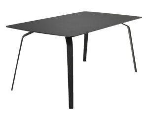 Černý kovový jídelní stůl HOUE Float 168 x 95 cm Houe