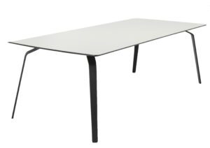 Bílý kovový jídelní stůl HOUE Float 242 x 95 cm Houe