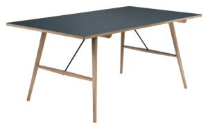 Černý dubový jídelní stůl HOUE Hekla 208 x 95 cm Houe