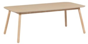 Přírodní dřevěný jídelní stůl LaForma Batilde 140 x 70 cm LaForma