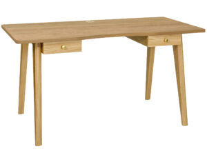 Přírodní dubový pracovní stůl Woodman Oak 140x70 cm Woodman