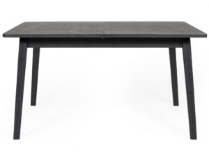 Černý dřevěný rozkládací jídelní stůl Woodman Skagen 180x90 cm Woodman