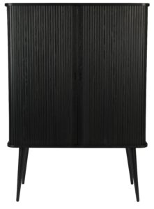 Černá dubová skříň ZUIVER BARBIER 100 x 45 cm Zuiver