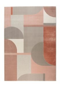 Růžovo šedý koberec ZUIVER HILTON 160 x 230 cm Zuiver