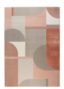 Růžovo šedý koberec ZUIVER HILTON 200 x 290 cm Zuiver