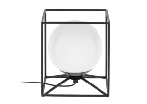 Černá kovová stolní lampa LaForma Tachi 20 cm LaForma
